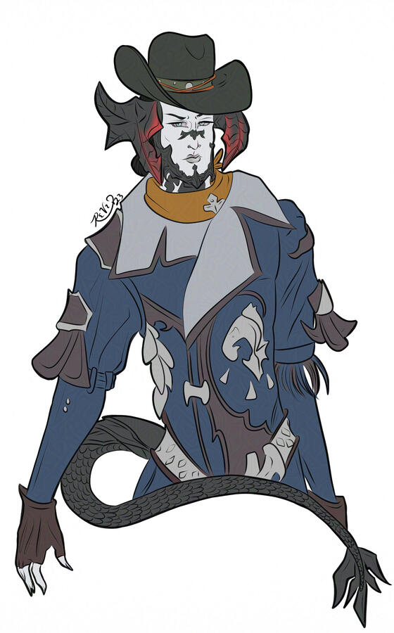 Au Ra male